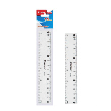 Comix, Promotional 15cm clear plastic scale glazed ruler, Student Stationery